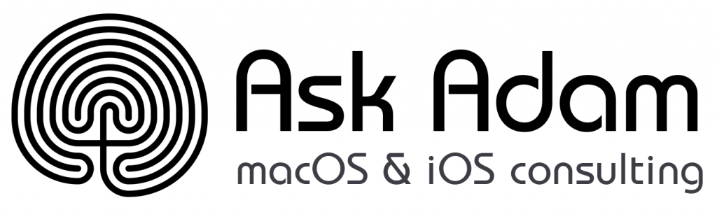 Ask Adam LLC: macOS & iOS consulting – Apple Consulting for Small ...